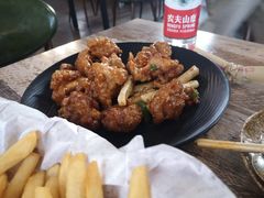 香辣炸鸡-猫头鹰炸鸡