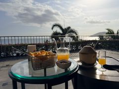 -日落吧·海景咖啡厅·餐酒吧·鸡尾酒·下午茶·乐队表演·浪漫夕阳·三亚文华东方酒店