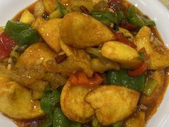 蛋白烧牛筋-江城燕子大排档(江汉路步行街店)