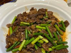 蒜苔黄牛肉-宁海食府(大剧院店)