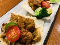 蘑菇素牛干-如禾素食·下午茶·糖水