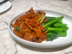 芥蓝沙茶牛肉-潮州府·潮菜·砂锅粥(徐家汇店)
