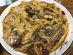 杂鱼锅贴-老家黄墩饭店