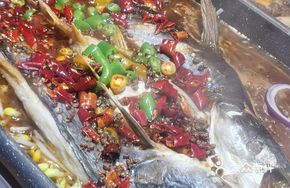Steamed Catfish with Chopped Chili Sauce