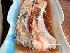 清蒸金枪鱼鱼脖-蟹之国·精品蟹料理(极地店)