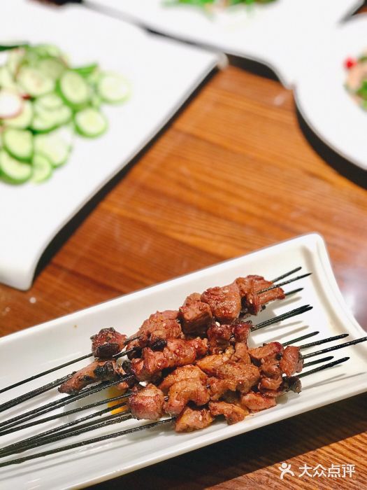 沙力海(北大街店)生烤羊肉串图片