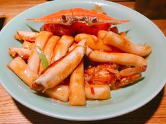 梭子蟹炒年糕-弄堂里(雨花客厅店)