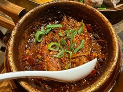 烤脑花-宽板凳老灶火锅