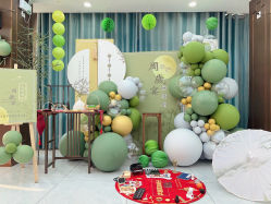 -九州派对生日布置宝宝宴·气球装饰.活动策划·求婚·百天宴满月宴周岁宴订婚宴寿宴婚房