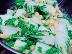 锅气奶白菜-阿里疆Alijiang·丝路美食·异域风情·清真(长楹天街店)