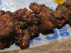 大羊肉串-宝记烧烤·碳锅羊肉·羊蝎子火锅·夜食社(文体路创始店)