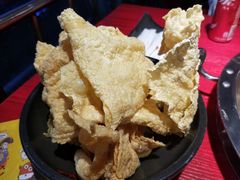 炸豆皮-谭鸭血老火锅(万象九宜城店)