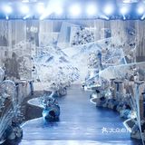 性价比超高的蓝色治愈婚礼✨｜天津婚礼