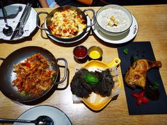 墨鱼汁岩石烤鸡-托斯卡纳烘焙意大利餐厅(五天地店)