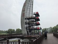 -滕州微山湖红荷湿地景区