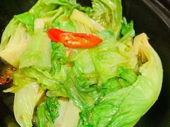 虾酱啫生菜煲-尚一汤·粤菜海鲜(环球港店)