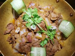 干锅孜然羊肉-楼兰新疆主题餐厅(苏州中心店)
