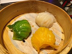 三色蔬鲜虾饺-万丽轩·粤菜(王府井金茂万丽酒店)
