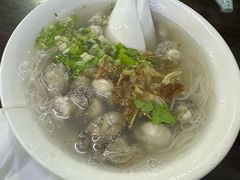 蚵仔线面-建国蚵煎蚵面