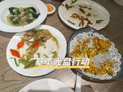 三丝炒牛河-李记潮汕砂锅粥(营福路店)