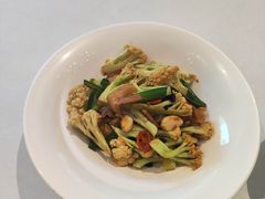 生炒有机菜花-月福京味斋·烤鸭店·北京菜(鼓楼总店)