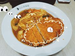 炸猪排咖喱蛋包饭-CoCo壱番屋