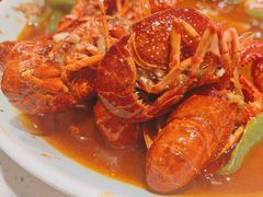 一大盆十八香大虾-沪小胖·小龙虾·蓝龙王(八佰伴店)