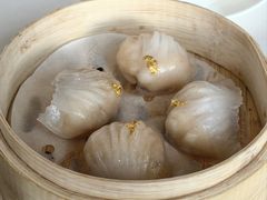金箔筍尖鮮蝦餃-天龙轩(香港丽思卡尔顿酒店)