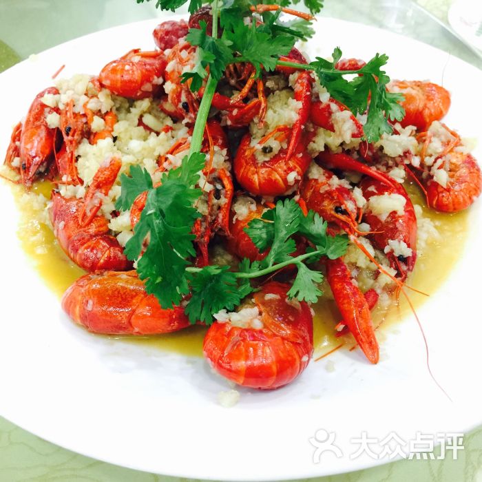 邵伯龙虾馆蒜蓉龙虾图片 第1张