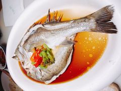 葱椒鲈鱼-绿茶餐厅(领展购物广场·中关村店)