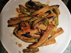 茄子烧长豆角-姐夫的小菜(新中关购物中心店)