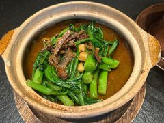 豆豉鲮鱼炒香格里拉莴笋尖-四季民福烤鸭店(外滩外白渡桥店)