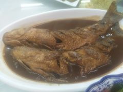 梭鱼-渔民船说·北塘海鲜·天津菜·海肠捞饭(北塘古镇店)