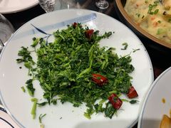 炝拌荠荠菜-李记搅团•非遗陕菜(三桥店)
