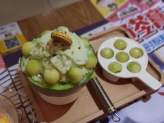 哈密瓜绵绵冰-糖糖屋•糖水•雪花冰店(时尚天河店)