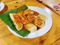 烤包漿豆腐-杨合林啊兰烤鱼