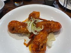 干煎美极罗氏虾-猪肉婆私房菜(华侨城店)