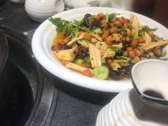 拌花菜-大匠工房古船木艺术餐厅·猪肚鸡专门店(长白仙岛店)