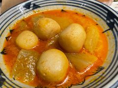 香辣咖喱鱼丸-禄婶鸡煲·打边炉