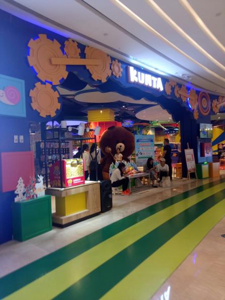 昆塔乐园(龙湖滨江天街店)-"陪亲戚的小孩来玩价格有点贵的不过小朋.