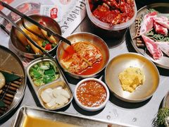 -草家酱蟹炭火烤肉店(珲春南路一店)