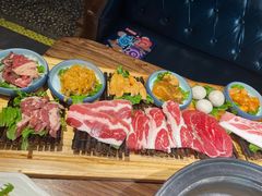 -明洞阿姨·韩式酱蟹烤肉·创意料理(三元桥店)