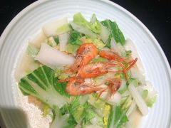 腐皮杭白菜-老头儿油爆虾·知味杭州(爱琴海购物中心)