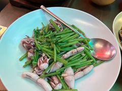 茼蒿烧海兔-KŌNG胶东小馆(华熙店)