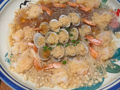 鲜贝恋上蝴蝶虾-老湘村·湖南土菜(天河维多利店)