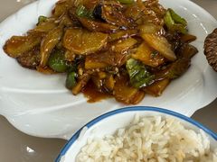 -老码头黑皮肘子锅包肉(文政街店)