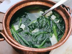 鸡汁菠菜豆衣-南小馆(迪士尼小镇店)