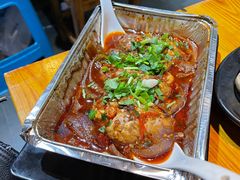 锡纸香辣猪脑-丹东特色烤肉(学府路一部店)