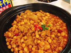 烂豆肥肠煲-付掌柜在成都·热炒砂锅集(金禾店)