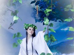 小龙女原版造型-九月鹰飞汉服摄影工作室